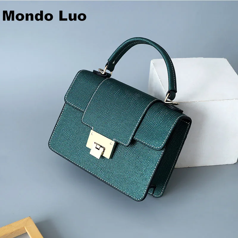 

2018 Women Handbag New Design Fashion Small Solid Color Mini Tofu Shape Chic Cross-body All-match Korean Style Cute Bag