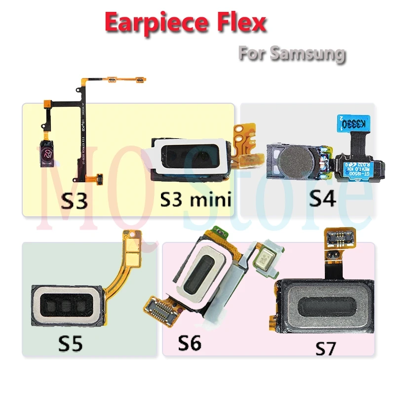 

Ear Earpiece Earphone Headphone Sound Speaker Flex Cable For Samsung Galaxy S3 i9300 S4 S5 S6 S7 S8 Edge Plus Mini Repair Parts