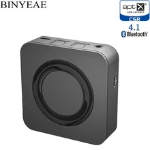 Binyeae Bluetooth 4.1 Aptx low latency CSR8670 Music Transmitter Receiver 2 in 1 Wireless home stereo audio TV SPDIF RCA Adapter