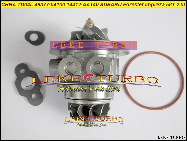Turbo Cartridge CHRA Core TD04L-13T-6 49377-04100 14412-AA140 14412-AA260 14412-AA360 For SUBARU Forester (2)