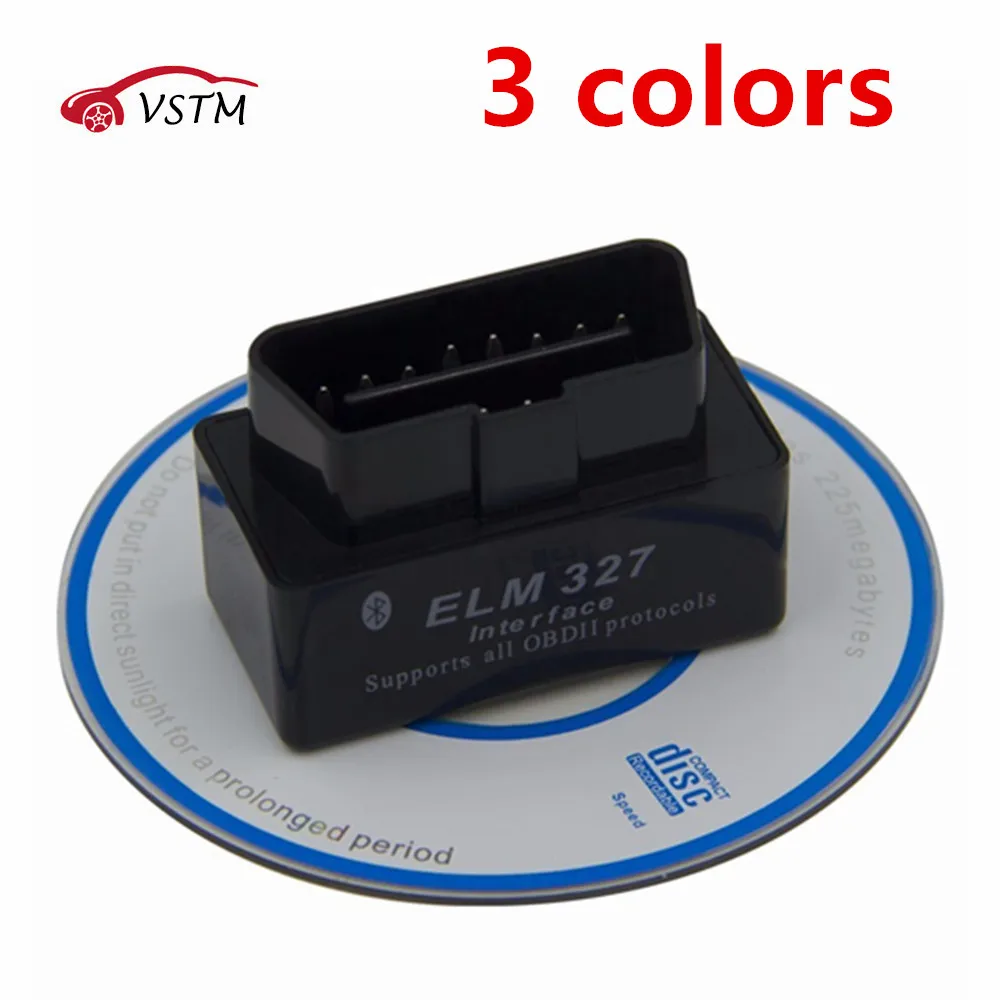 Супер Мини elm327 Bluetooth OBD2 V2.1 Elm 327 V2.1 Android автомобильный адаптер сканер OBD 2 Elm-327 OBDII Авто диагностический сканер