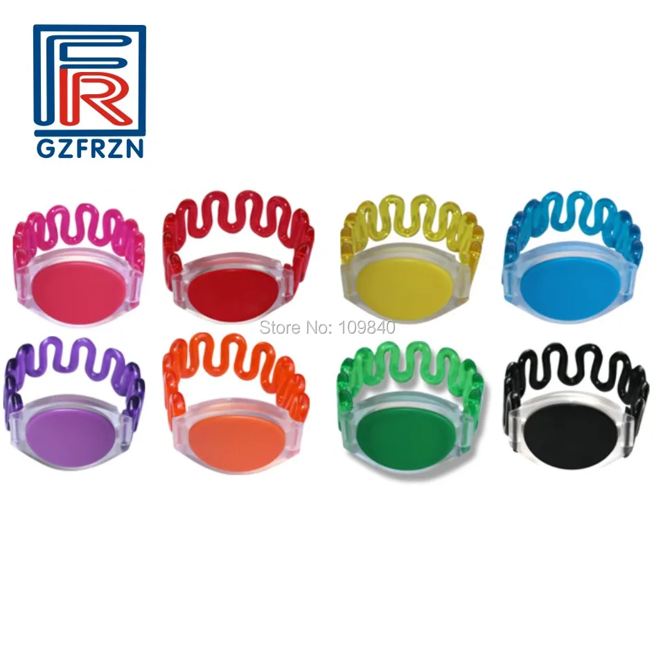 100pcs/lot Waterproof ABS RFID 13.56Mhz Wristbands Bracelet with FM1108 (S50) in Swimming Pool and Access Control