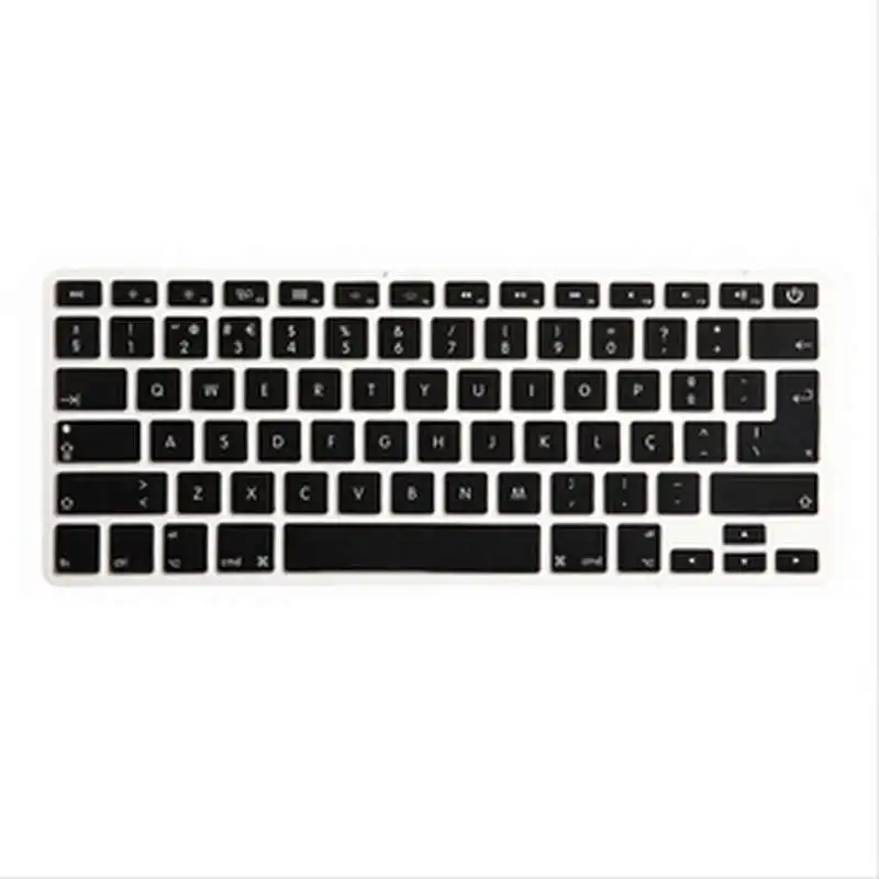 UK EU US Layout Portuguese Language Silicone Keyboard Protector Flim Cover Skin for All Apple MacBook Pro Air Retina 13 15 17