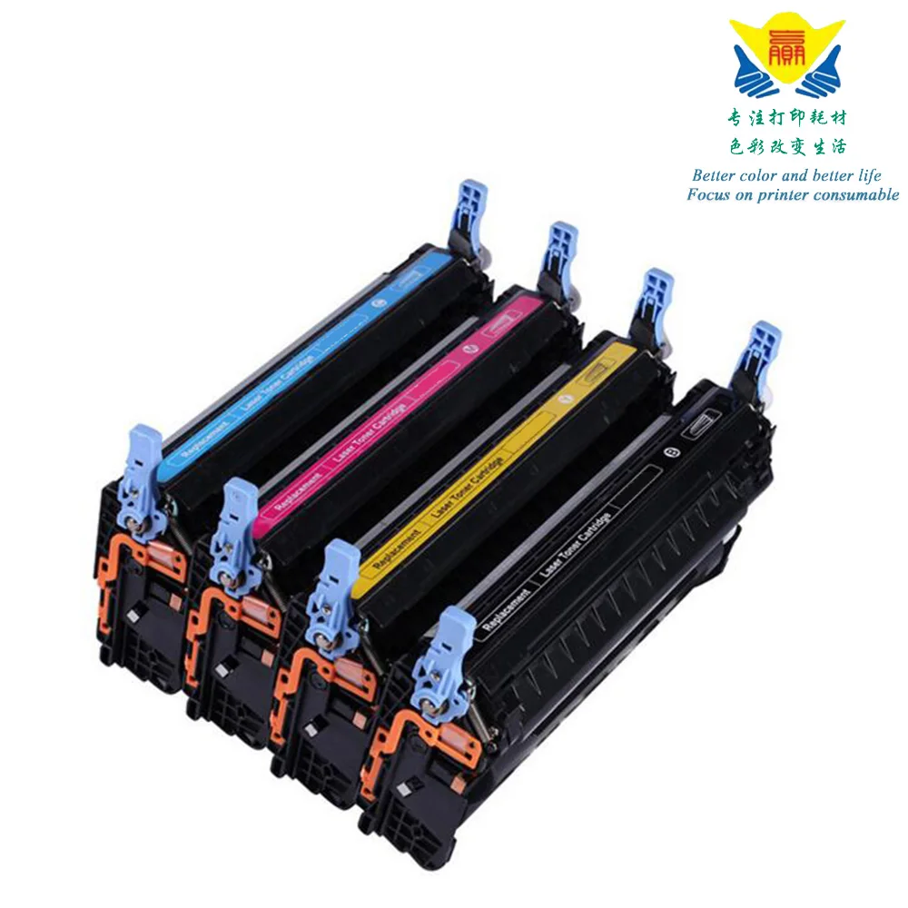 Совместимый картридж с тонером JIANYINGCHEN Q5950A Q5951A Q5952A Q5953A для HPs Color LaserJet 4700 4700DTN(4