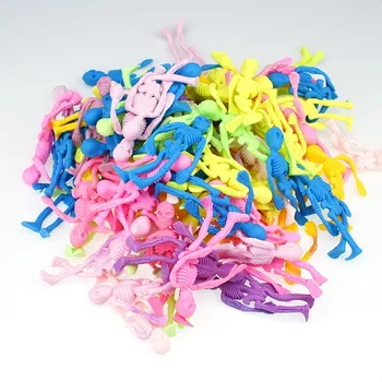 

24pcs/Lot Funny TPR Skull Model Doll Human SkeletonToy Novelty Gag Toy Halloween Decoration Toy High Quality