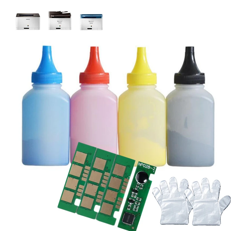 

CLT-406 Toner Refill +4 color chips or CLP-360/365/365W/366W/CLX-3305/3305W/3306FN laser printer