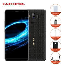 BLUBOO S3 18:9 FHD+ Smartphone 6.0” MTK6750T Octa Core 4GB RAM 64GB ROM Mobile Phone 8500mAh 21MP+5MP Dual Rear Cameras NFC OTG