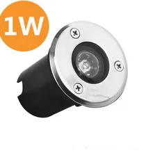 20 шт./лот 1 Вт светодиодный подземный светильник IP65 AC85-265V белый/желтый/зеленый садовое наружное освещение для лестницы и пола террасы прожектор