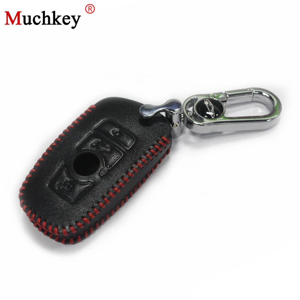 

Car Key Case For BMW X1 X3 X5 1 3 5 7 Series 525li 320li Leather Car Key protection cover Shell keychain key case Car Styling