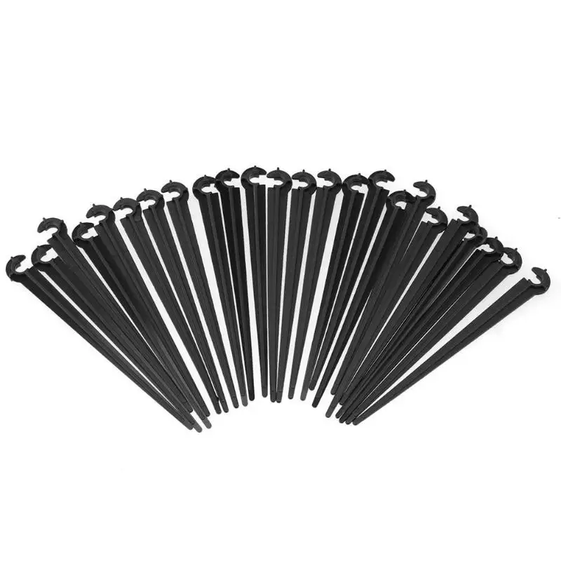 

100pcs 4/7mm C-type Micro Hose Fixed Holders Drip Irrigation Accessories