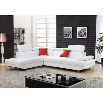 

Italian Design Large Size L-shaped Genuine Leather Corner Sofa Set