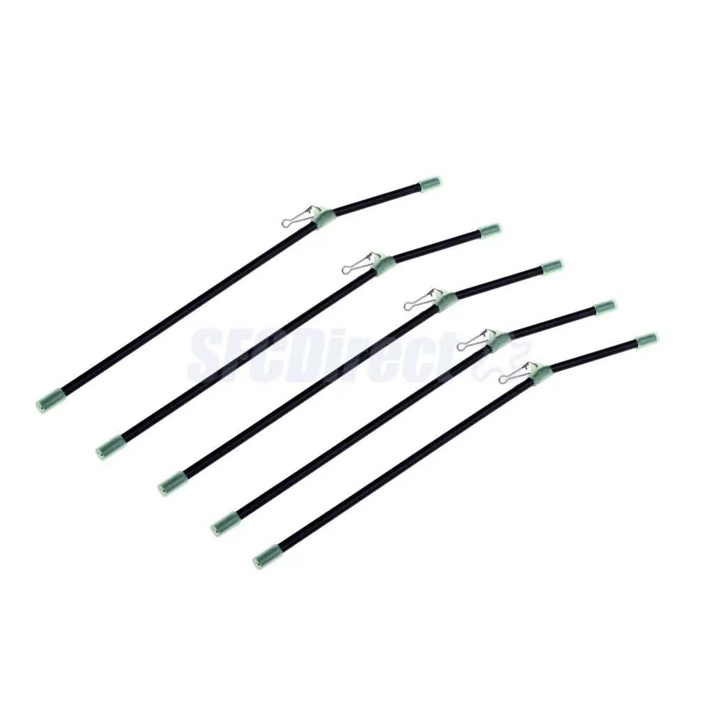 5Pcs Anti   Booms with Strong Snap, Luminous Fishing Rig Bent Booms - Sea Fishing, Coarse Fishing