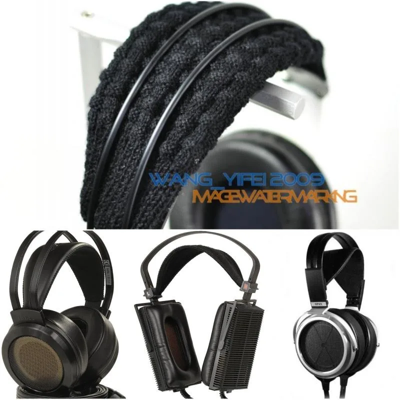

Widened Pure Wool Headband Cushion For STAX SRS SR Serise SR 009 SR 007 MKII Electrostatic Speak Headphone