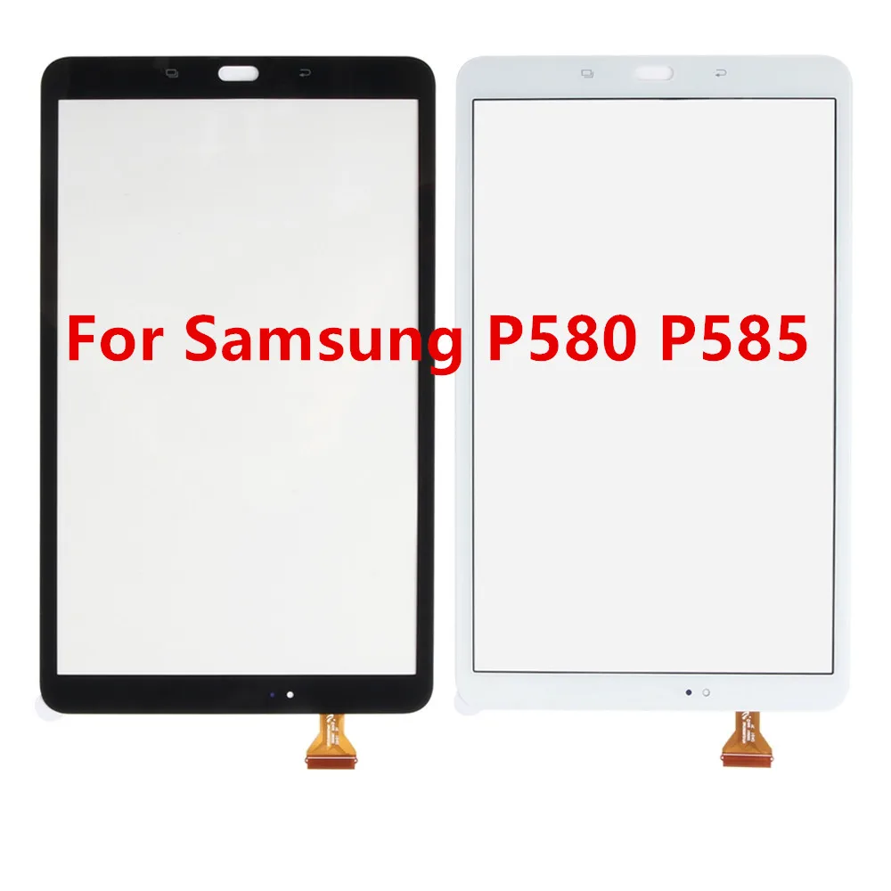 Tablet Touch Screen Digitizer Substituição do Painel de Vidro Samsung Galaxy Tab a 10.1 P585 P580 Sm-p580 Sm-p585