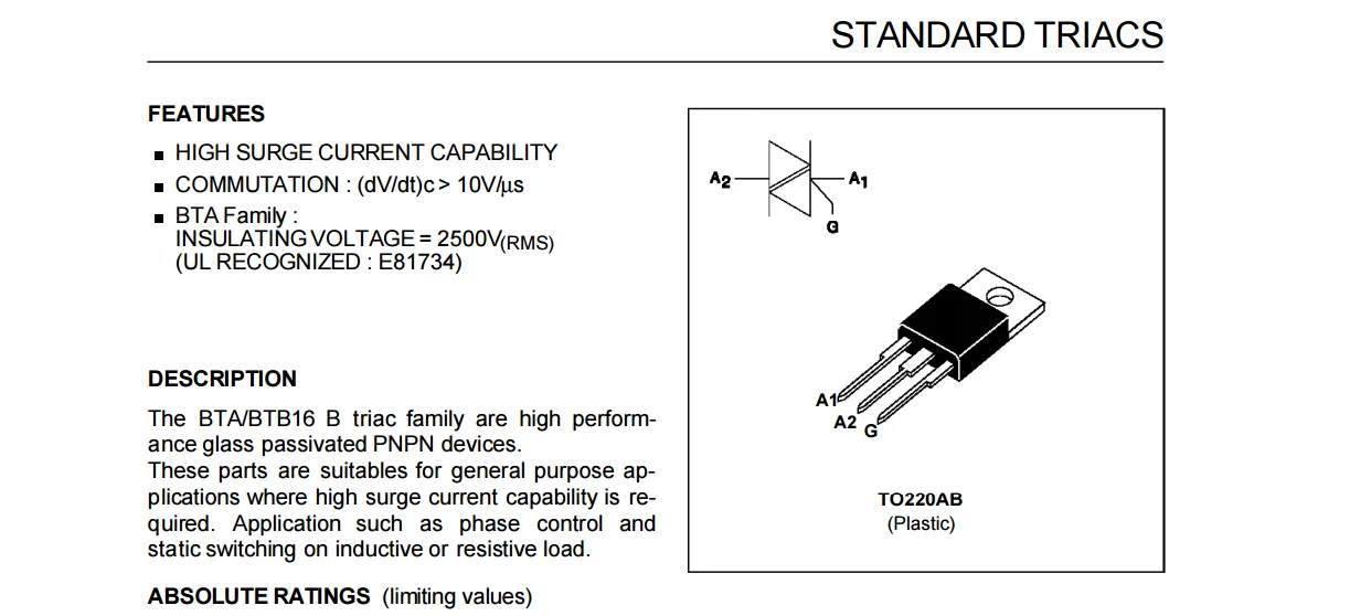 Симистор мощный тс160 250 11. Вта416-600 характеристики включение симистор. Симистор тс-125-5. Btb06 600b. Характеристики симистора вта 16.