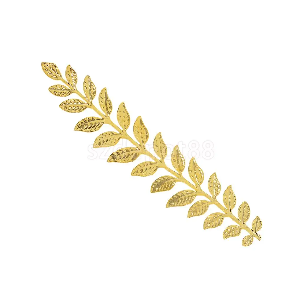 10 Pieces Metal Long Leaves Charms Pendants Findings for DIY Necklace Bracelet Earrings Wedding Hair Jewelry 120mm