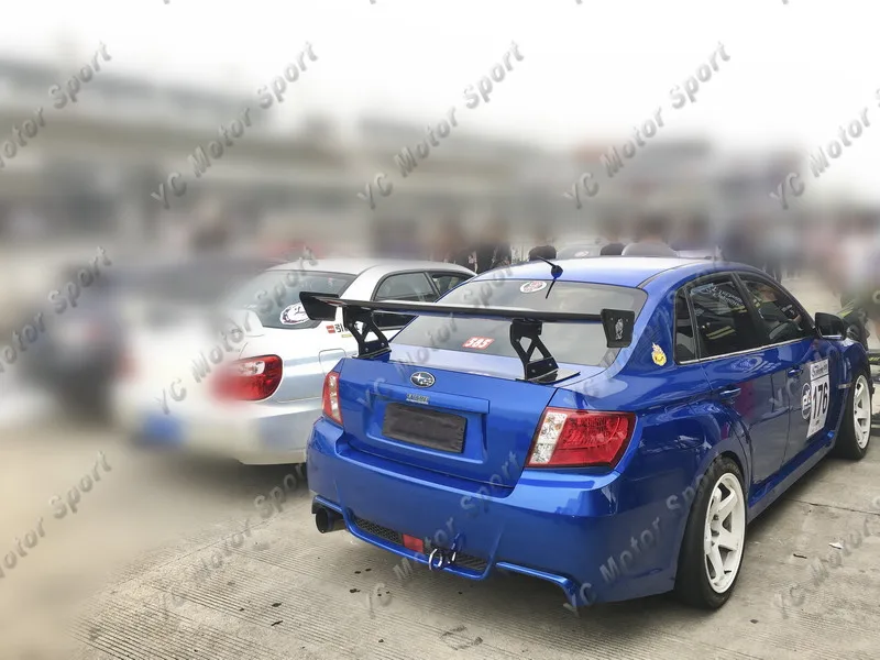 炭素繊維vsスタイル1600ミリメートルトランクgtウイングのためのフィット08 14インプレッサgvb Wrx Stiリアスポイラーウイング Rear Spoiler Gt Wingspoiler Rear Aliexpress