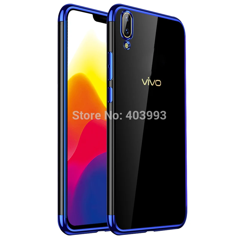 ДЛЯ Vivo V11 чехол Pro Чехол Покрытие полная Защита силиконовый для V 11 V11pro мягкий 6
