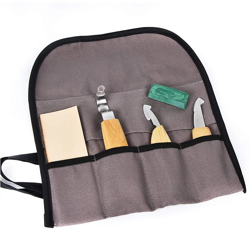 

Wood Carving Knives Set Hook Knife Spoon Carving Tool Sharp-edged Wood Gouge Chisels DIY Cutter for Beginners Woodworking