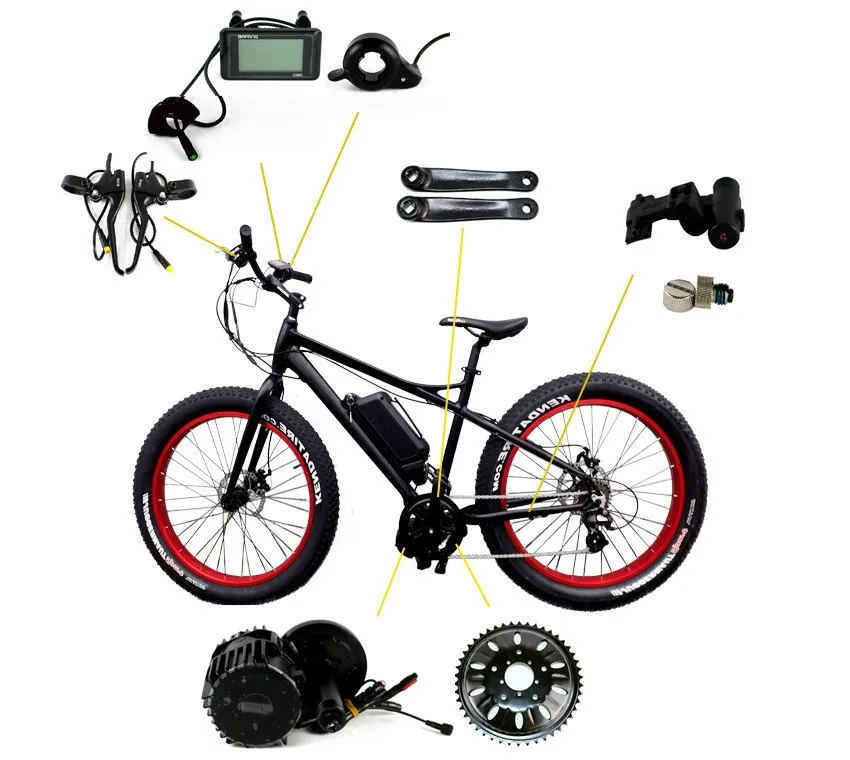 Perfect bafang Electric Bicycle display 36V 48V e bike intelligent C961 Control Panel EBIKE LCD Display Parts waterproof connector 5