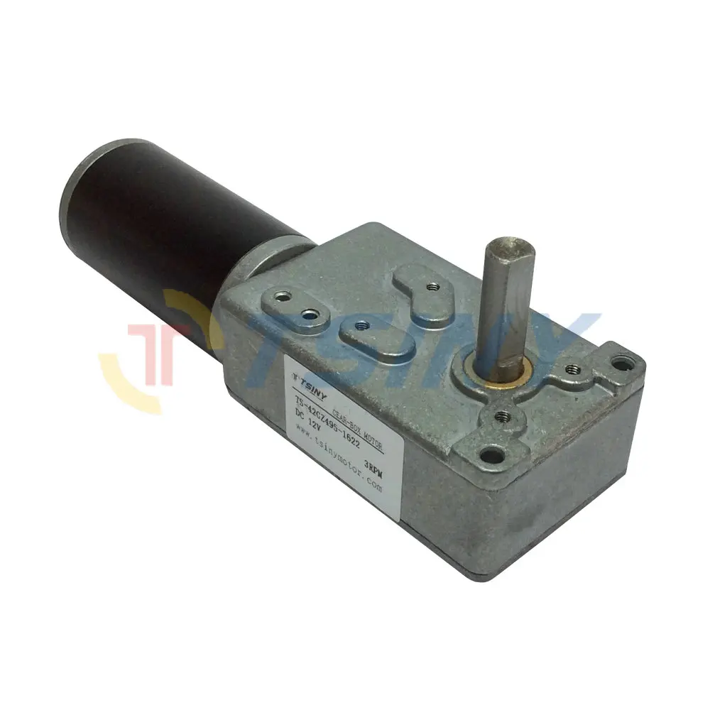 JSX1622-370 DC 24V 3500RPM 2r//min Tank//robot model worm gear and worm gear motor