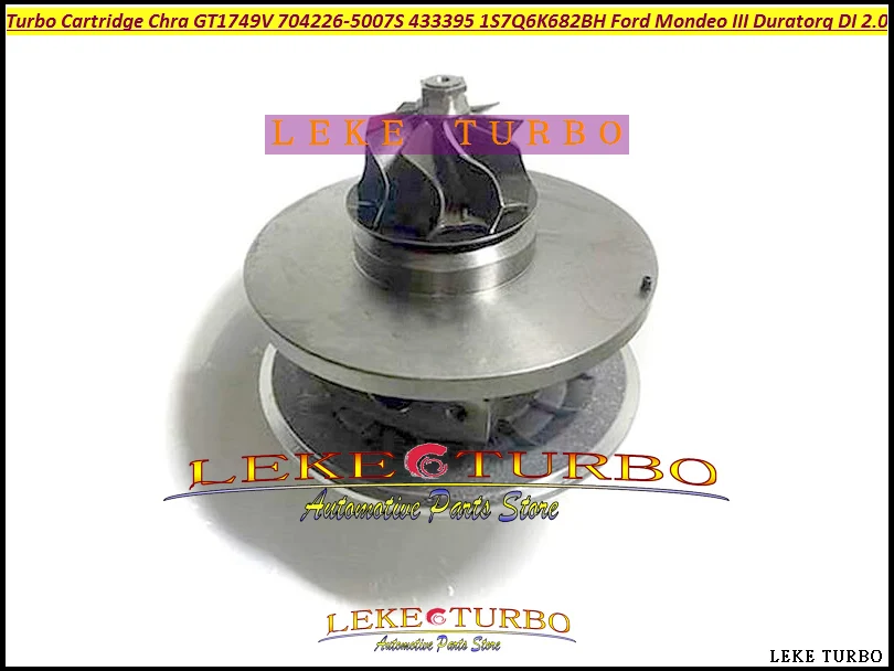 Turbo Cartridge CHRA GT1749V 704226 704226-5007S 704226-0007 433395-0024 1S7Q6K682BH For Ford Mondeo III Duratorq DI 2.0L TDCI  (2)