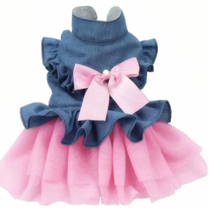 Summer Dog Dress Small Princess Pet Dog Clothes for Small Dog Wedding Dress Skirt Puppy Clothing Spring Pet Clothes Chihuahua (5)