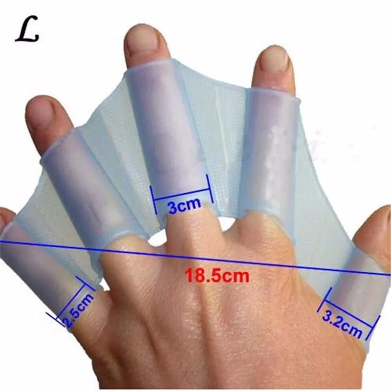1 пара Лидер продаж плавание шестерни плавники ручной перепонки силиконовые ласты перчатки для женщин мужчин Дети ming размеры s, m, l 2017