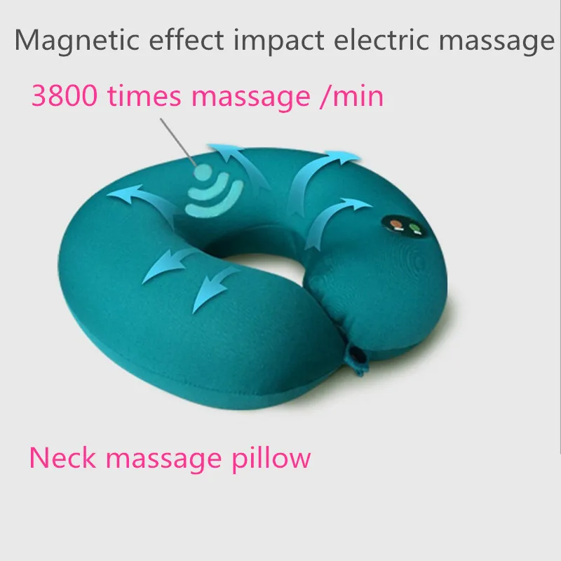 B1274 U shape neck massager pillow travel kit (13)