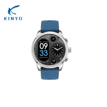 KINYO водонепроницаемый smartband измерять кровяное давление оксиметр браслет bluetooth 4 вызова сообщение напоминание погоды Смарт Браслет женщина