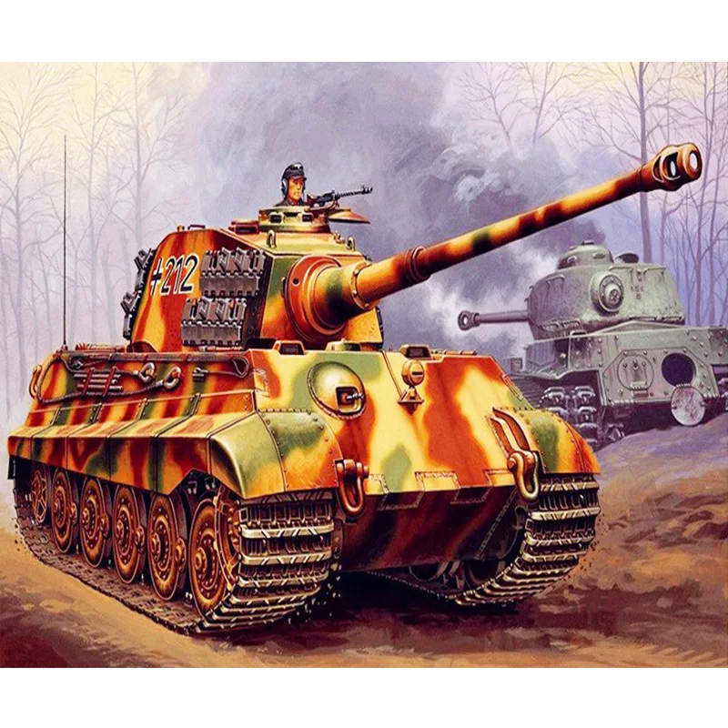 NAIYUE 5D Tank Series Diamond Painting Full Embroidery Pattern Cross Stitch Mosaic Diy Gift Home Decor | Дом и сад