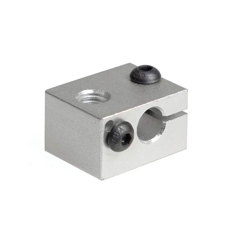 He3d Aluminum Heating Block For V6 Extruder Heater Hot End 3d Printer
