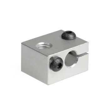 

HE3D Aluminum heating block for V6 extruder heater hot end 3D printer parts heating accessory , refer to picture