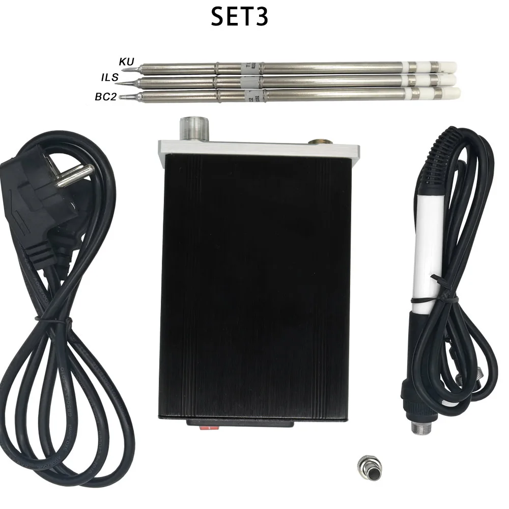 QUICKO T12 STM32/CKS OLED паяльная станция готовой V3.1/1 3 Дисплей цифровой Температура