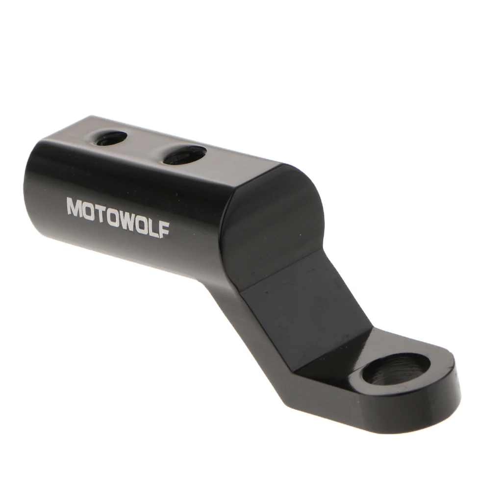 7/8 inch Universal Fit Motorcycle Rearview Mirror Adapter Holder Extension Bracket Clamp Motorcycle Accessories & Parts
