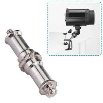

2PCS 3/8" Male to 1/4" Male Thread Screw Adapter for Photography studio Camera Tripod Light Stand Monopod Hotshoe Flash