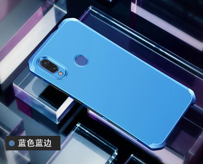 Чехол для Xiaomi Redmi Note 7 Алюминиевый металлический каркас твердый пластиковый чехол на заднюю панель для Xiaomi Redmi Note 7 Fundas Coque Shell - Цвет: Хаки