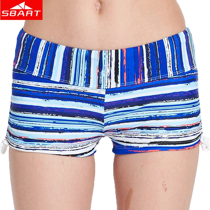 

SBART Women Swimsuit Shorts Sexy Briefs Bathing Swimwear Bottom Underwear Female Swimming Trunks Boxer Fitness Beach Shorts L