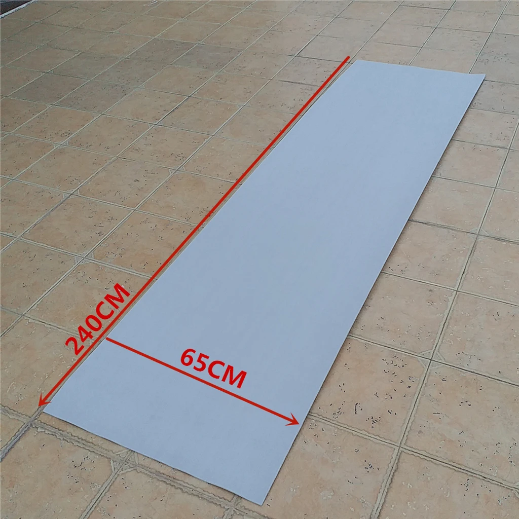Non-Slip Traction Pad Deck Grip Mat 95in x 26in Trimmable EVA Sheet for Boat Kayak Skimboard Surfboard SUP