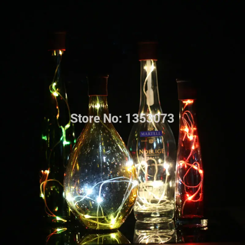 Magic color cap shaped led lamp night light silicone cap light creative romantic LED bottle cap light string atmosphere string lights 1-4
