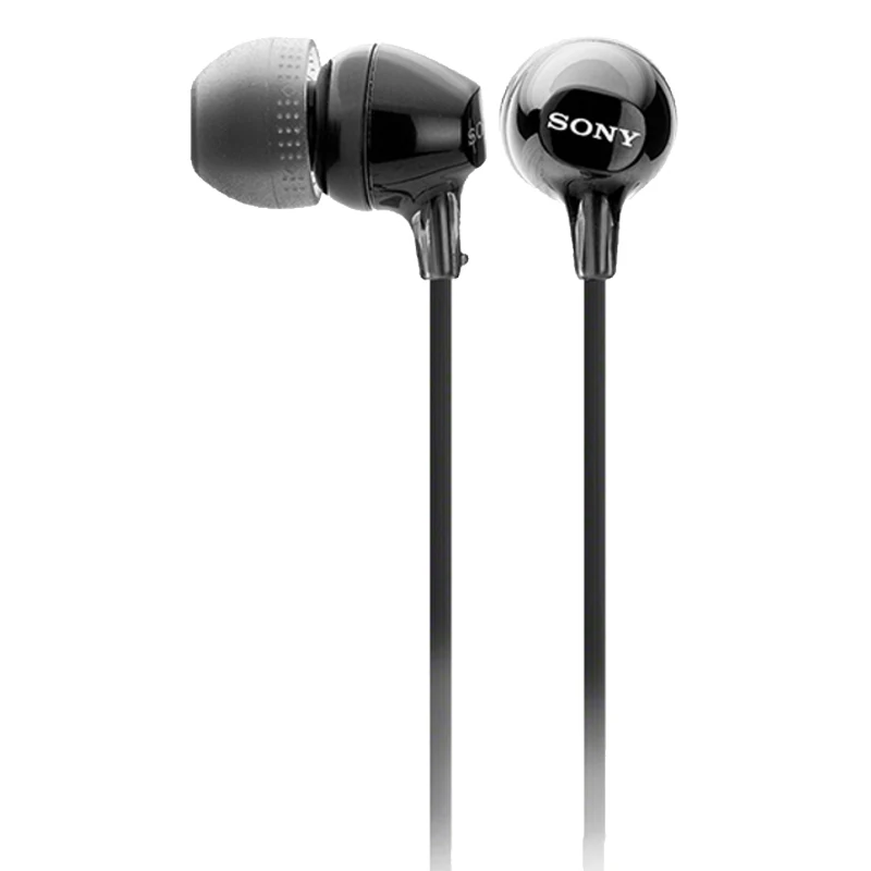 SONY MDR-EX15LP mobile phone earphone in-ear  Sport Run Portable Audio Earbuds For iPhone Smartphones Android Devices