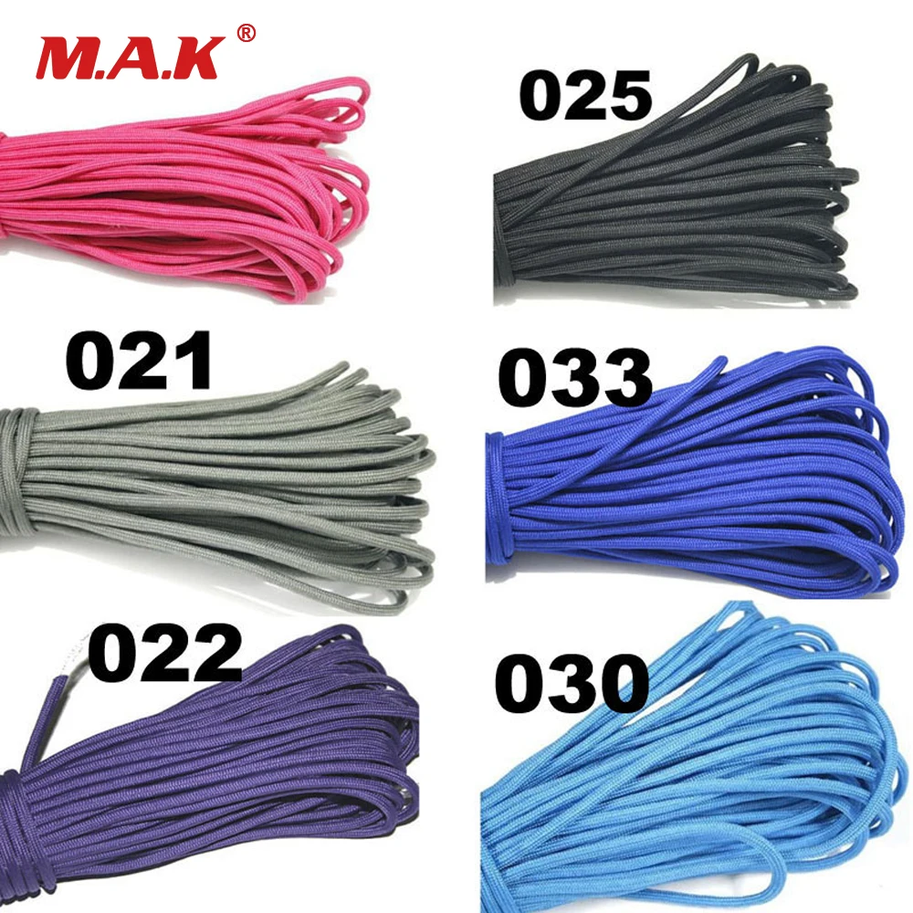 25/50/100/قدم Paracord في 550 المظلة الحبل الحبل حبل مل المواصفات النوع الثالث 7 ستراند تسلق التخييم بقاء المعدات 25/50/100/قدم Paracord في 550 المظلة الحبل الحبل حبل مل المواصفات النوع الثالث 7 ستراند تسلق التخييم بقاء المعدات
