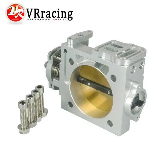 VR RACING NEW THROTTLE BODY FOR SUBARU WRX EJ20 EJ25 02 05 70MM THROTTLE BODY VR6956