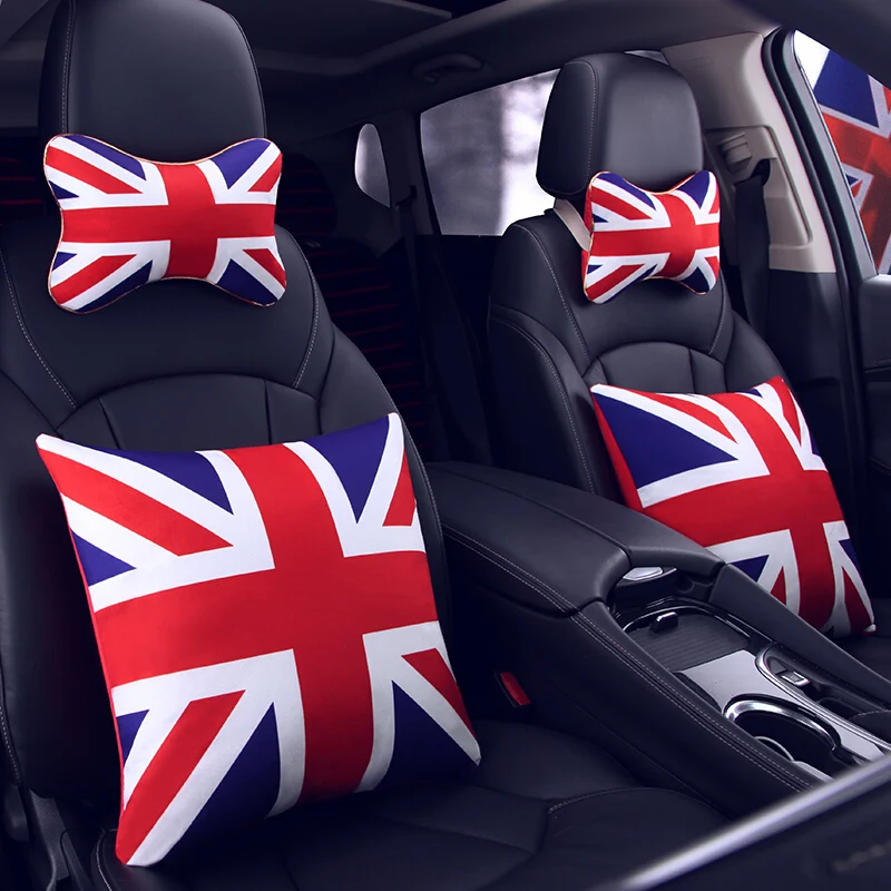 Полиэстеровая Подушка на подголовник для MINI COOPER S Clubman Countryman R55 R56 R57 R60 R61 F55