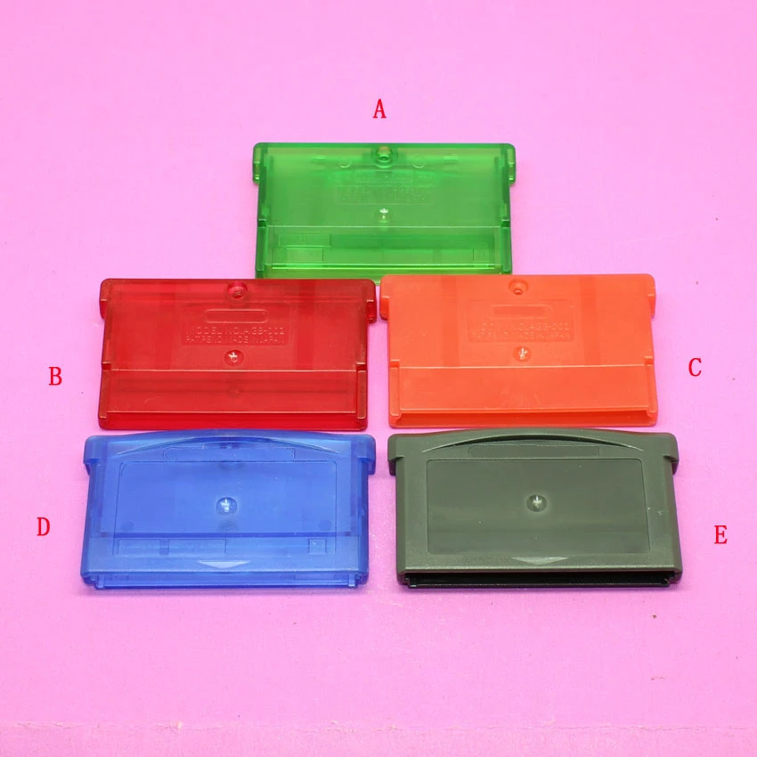 5色 ゲームボーイアドバンスgba空ゲームカートリッジシェル用gba Gba Sp Ndsl Nds Shell Gba Shell Gameboyshell Nds Aliexpress