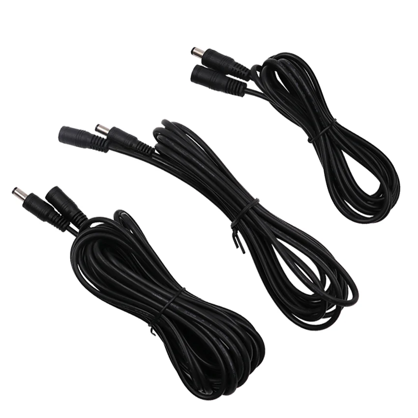 JZK 3m 12V 5.5 Mm X 2.1 Mm DC Prolunga Alimentazione Cavo, Cavo Adattatore Alimentazione Femmina A Maschio 2.1 Mm X 5.5 Mm Per PSU, Telecamera Sicurezza CCTV, Striscia LED, Router - Foto 7