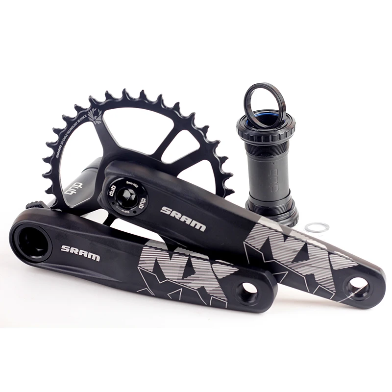 NEW SRAM NX EAGLE DUB 32T 34T Steel Chainring 170mm 175mm MTB Bicycle Crankset with DUB BSA Bottom Bracket FC DESC Boost