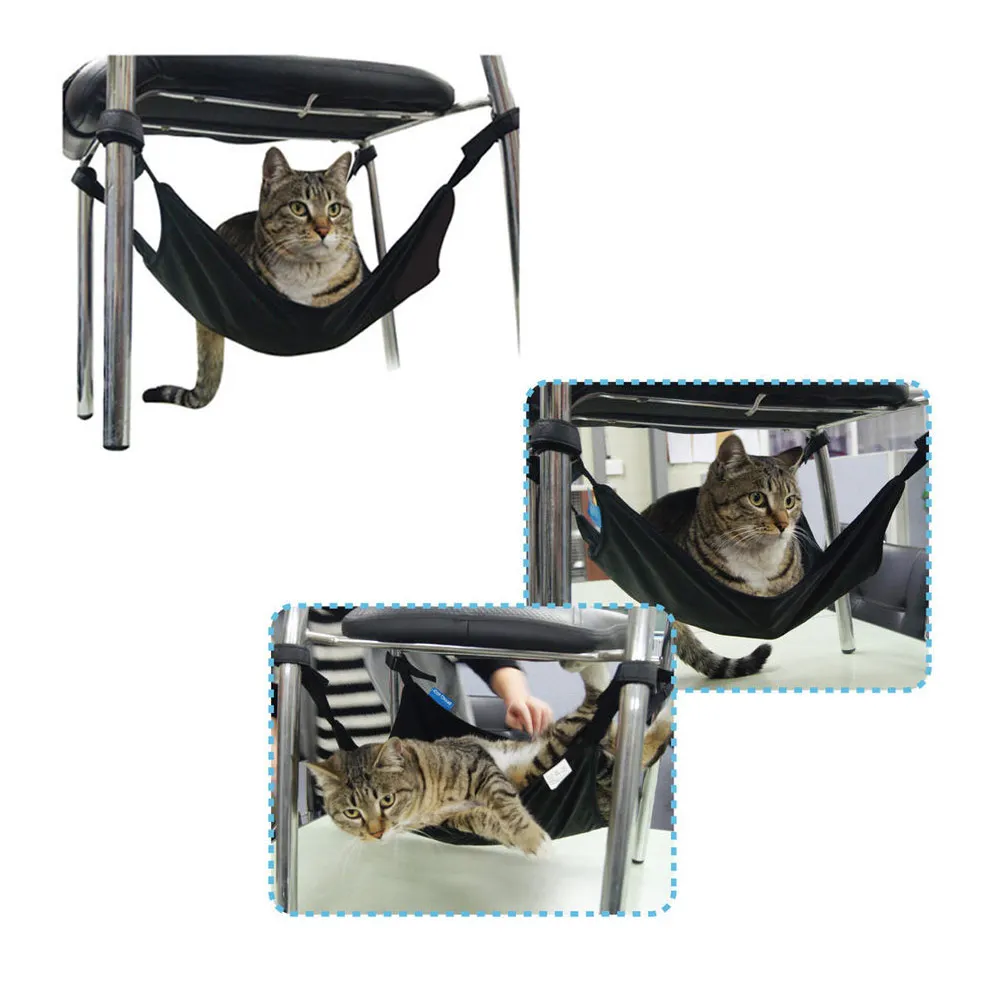 Under Chair Cat Kitten Totoro Hanging Hammock Bed Table Leg Hanging