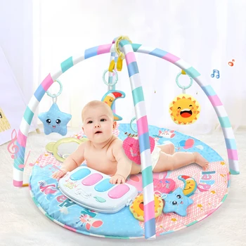 

RC Play Mat Activity Fitness Rug Musical Piano Game Toys with Light for Baby Infant Playing