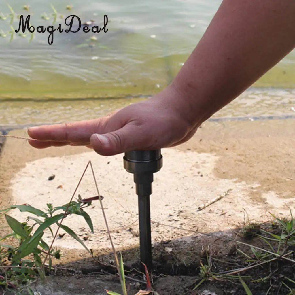2Pcs Fishing Rod Pole Holder Aluminium Alloy Ground Support Stand Detachable Design Portable Baitcaster Casting Spinning Fishing